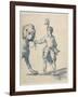 Polish Dwarf Leading a Dog-Inigo Jones-Framed Giclee Print