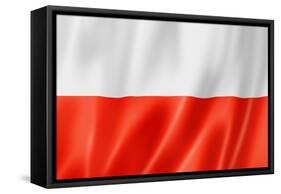 Polish Flag-daboost-Framed Stretched Canvas