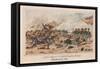 Polish forces storm the suburbs of Smolensk in 1812-null-Framed Stretched Canvas