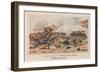 Polish forces storm the suburbs of Smolensk in 1812-null-Framed Giclee Print