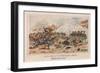 Polish forces storm the suburbs of Smolensk in 1812-null-Framed Giclee Print