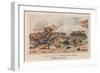 Polish forces storm the suburbs of Smolensk in 1812-null-Framed Giclee Print