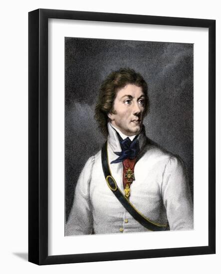 Polish General Tadeusz Kosciuszko Who Aided the American Colonies-null-Framed Giclee Print