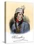 Polish General Tadeusz Kosciuszko with His Autograph-null-Stretched Canvas