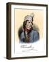 Polish General Tadeusz Kosciuszko with His Autograph-null-Framed Giclee Print