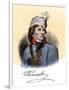 Polish General Tadeusz Kosciuszko with His Autograph-null-Framed Giclee Print