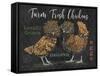 Polish Hen-E-Jean Plout-Framed Stretched Canvas