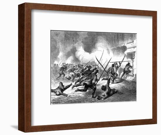 Polish Insurgence, 1863-null-Framed Art Print