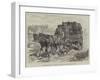 Polish Jews Driving to Market, a Sketch on the Polish Russian Frontier-Johann Nepomuk Schonberg-Framed Giclee Print