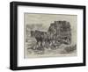 Polish Jews Driving to Market, a Sketch on the Polish Russian Frontier-Johann Nepomuk Schonberg-Framed Giclee Print