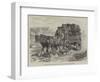 Polish Jews Driving to Market, a Sketch on the Polish Russian Frontier-Johann Nepomuk Schonberg-Framed Giclee Print
