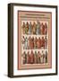 Polish Knights and Battle Attire XIII and XIV Century-Friedrich Hottenroth-Framed Premium Giclee Print