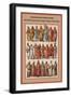 Polish Knights and Battle Attire XIII and XIV Century-Friedrich Hottenroth-Framed Premium Giclee Print