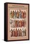 Polish Knights and Battle Attire XIII and XIV Century-Friedrich Hottenroth-Framed Stretched Canvas