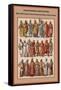 Polish Knights and Battle Attire XIII and XIV Century-Friedrich Hottenroth-Framed Stretched Canvas