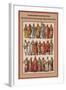 Polish Knights and Battle Attire XIII and XIV Century-Friedrich Hottenroth-Framed Art Print