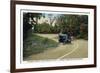 Polish Mountain, Maryland - National Road Between Cumberland and Hagerstown-Lantern Press-Framed Art Print