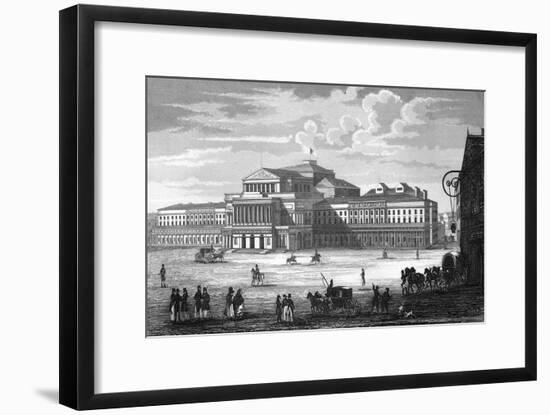 Polish National Theatre-Anton Corazzi-Framed Art Print