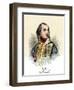 Polish Nobleman Casimir Pulaski, with His Signature-null-Framed Giclee Print