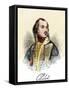 Polish Nobleman Casimir Pulaski, with His Signature-null-Framed Stretched Canvas