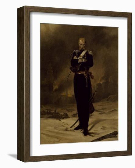 Polish Officer, Prague 1831-Leon Cogniet-Framed Giclee Print