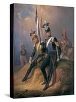 Polish Officers of the Napoleonic Army, 1852-January Suchodolski-Stretched Canvas