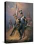 Polish Officers of the Napoleonic Army, 1852-January Suchodolski-Stretched Canvas