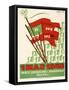 Polish Postcard from May Day 1945-null-Framed Stretched Canvas