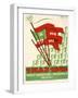 Polish Postcard from May Day 1945-null-Framed Giclee Print