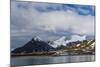 Polish research station in the Hornsund, Burgerbukta, Spitsbergen, Svalbard islands.-Sergio Pitamitz-Mounted Photographic Print