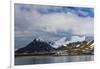 Polish research station in the Hornsund, Burgerbukta, Spitsbergen, Svalbard islands.-Sergio Pitamitz-Framed Photographic Print