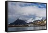 Polish research station in the Hornsund, Burgerbukta, Spitsbergen, Svalbard islands.-Sergio Pitamitz-Framed Stretched Canvas