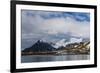 Polish research station in the Hornsund, Burgerbukta, Spitsbergen, Svalbard islands.-Sergio Pitamitz-Framed Photographic Print