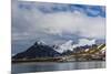 Polish research station in the Hornsund, Burgerbukta, Spitsbergen, Svalbard islands.-Sergio Pitamitz-Mounted Photographic Print