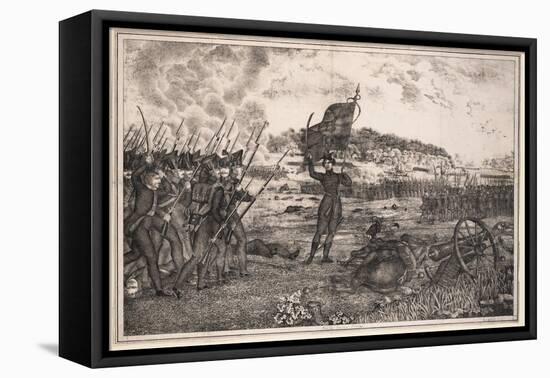 Polish-Russian War Scene, 1831, 1831-null-Framed Stretched Canvas