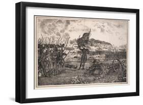 Polish-Russian War Scene, 1831, 1831-null-Framed Giclee Print