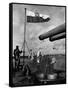 Polish Ships with British Fleet-null-Framed Stretched Canvas