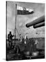 Polish Ships with British Fleet-null-Stretched Canvas