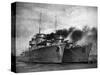 Polish Warships in British Port, 1939-null-Stretched Canvas