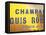 Polished Brass Sign at Winery of Louis Roederer, Reims, Champagne, Marne, Ardennes, France-Per Karlsson-Framed Stretched Canvas