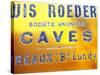 Polished Brass Sign at Winery of Louis Roederer, Reims, Champagne, Marne, Ardennes, France-Per Karlsson-Stretched Canvas