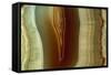 Polished Slice of Agate-Vaughan Fleming-Framed Stretched Canvas