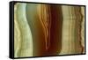 Polished Slice of Agate-Vaughan Fleming-Framed Stretched Canvas