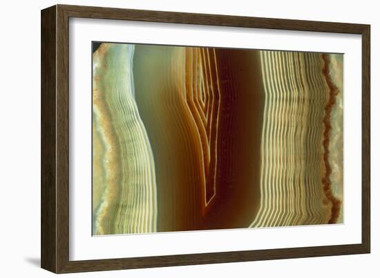 Polished Slice of Agate-Vaughan Fleming-Framed Photographic Print