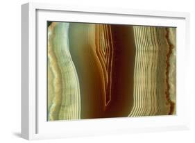 Polished Slice of Agate-Vaughan Fleming-Framed Photographic Print