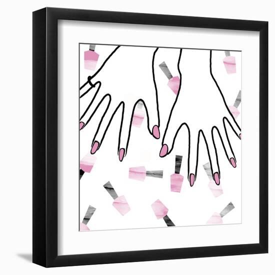 Polished-S Studio-Framed Art Print