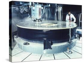 Polishing the Mirror of the Hubble Telescope, 1980S-null-Stretched Canvas