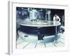 Polishing the Mirror of the Hubble Telescope, 1980S-null-Framed Photographic Print