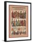 Polite and Secular Attire in England 2nd Half of the XV Century-Friedrich Hottenroth-Framed Art Print