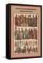 Polite and Secular Attire in England 2nd Half of the XV Century-Friedrich Hottenroth-Framed Stretched Canvas